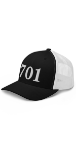 RIVEMUG 701 JGL Tri Color Embroidered Trucker Hat Chapo