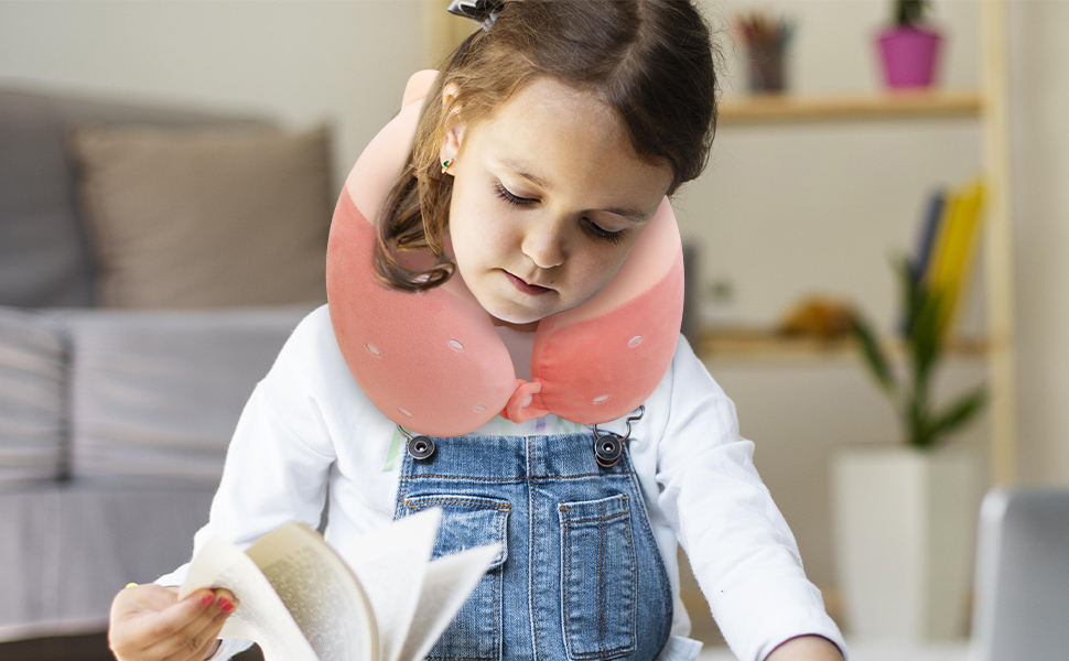 YOUXIU Nackenhörnchen Nackenkissen Reisekissen Niedlich Tier Kopfstütze