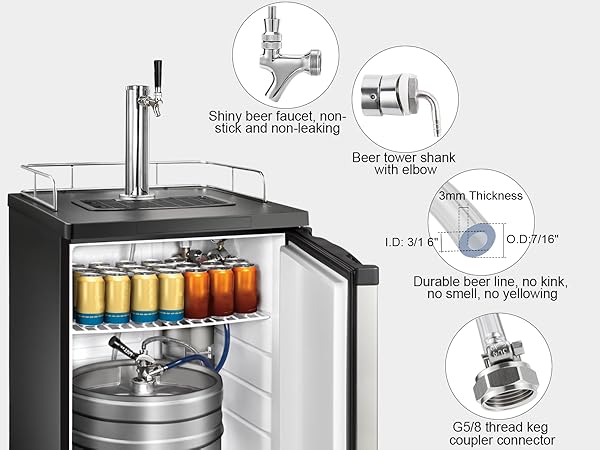 kegerator lines replacement kit kegerator lines kegerator accesories
