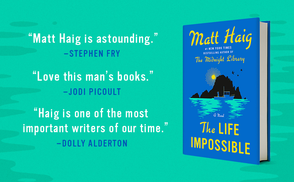 Matt Haig is astounding says Stephen Fry. Love this man's books, says Jodi Picoult about Matt Haig