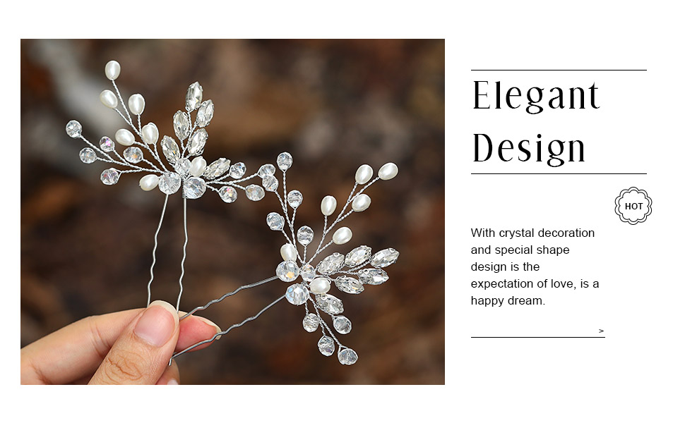 Wedding hair pins