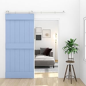 T type sliding barn door hardware kit