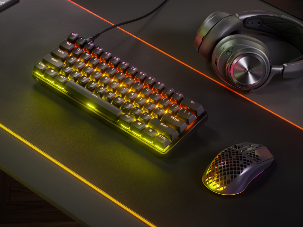 apex mini 新品 SteelSeries Apex Pro Mini, hipermagnetyczna klawiatura