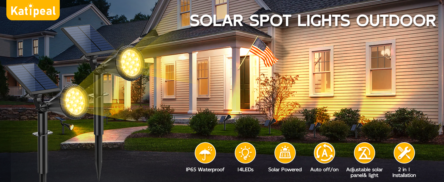 solar spot lights outdoor