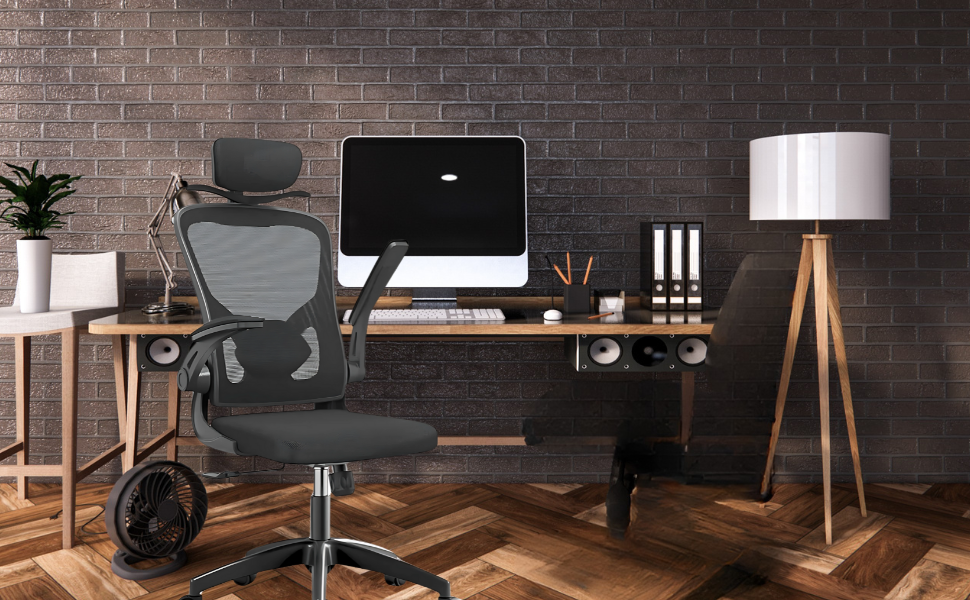 Cadeira de Escritório Ergonômica Giratória