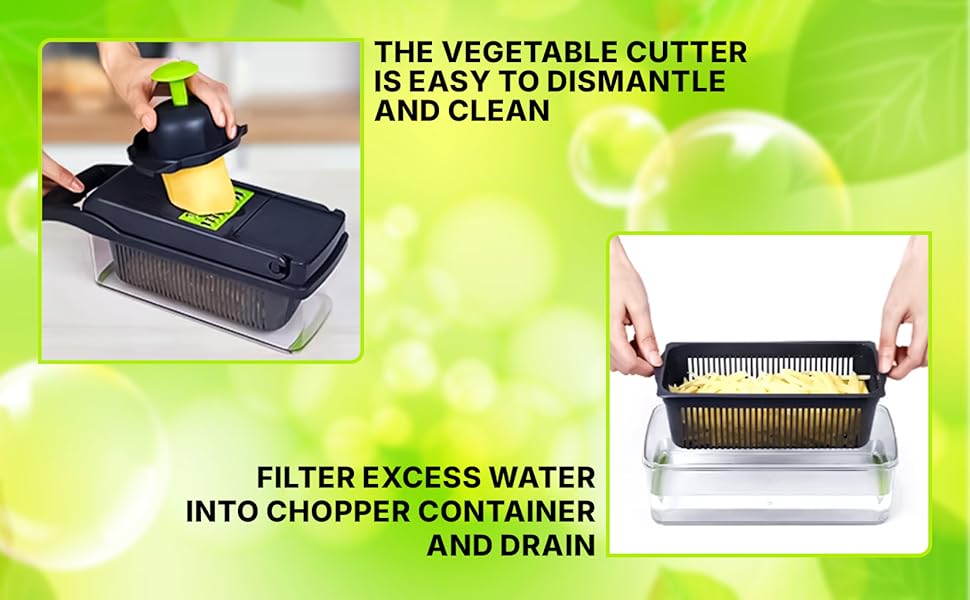 "Slice Smart. Drain Fast. Clean Easy!"