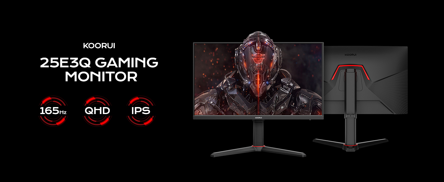25E3Q 165Hz gaming monitor 