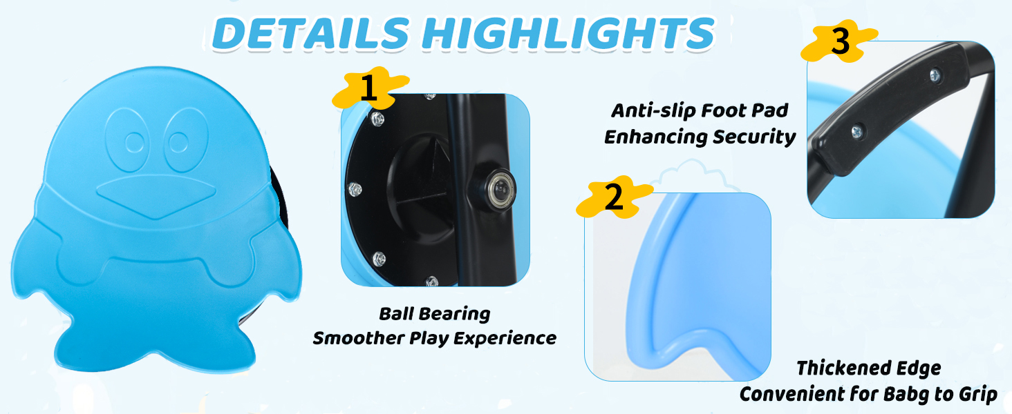 Children's sensory swivel chair