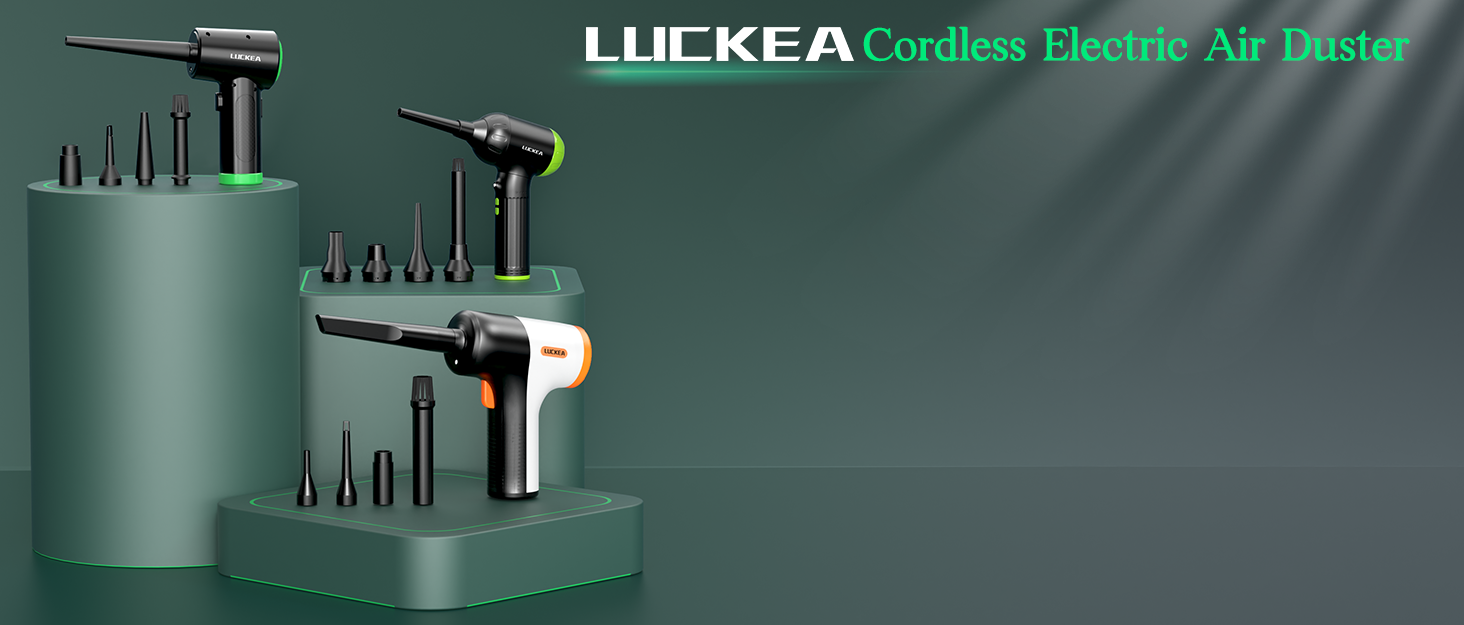 Electric Compressed Air Duster Cleaner for PC Rechargeable Cordless