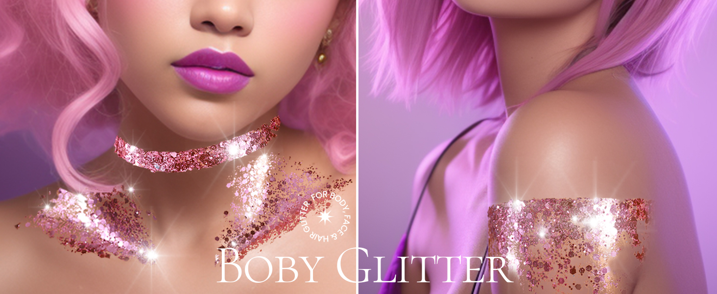 body glitter  body glitter gel pink glitter pink body glitter