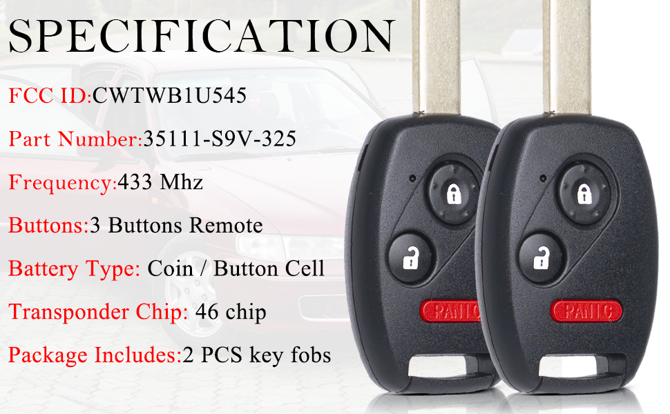 For Honda pilot 2005-2008