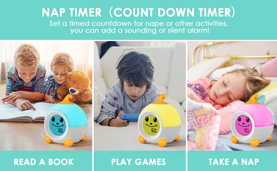 Sleep Training Kids Alarm Clock