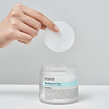 100% embossed pure cotton pads