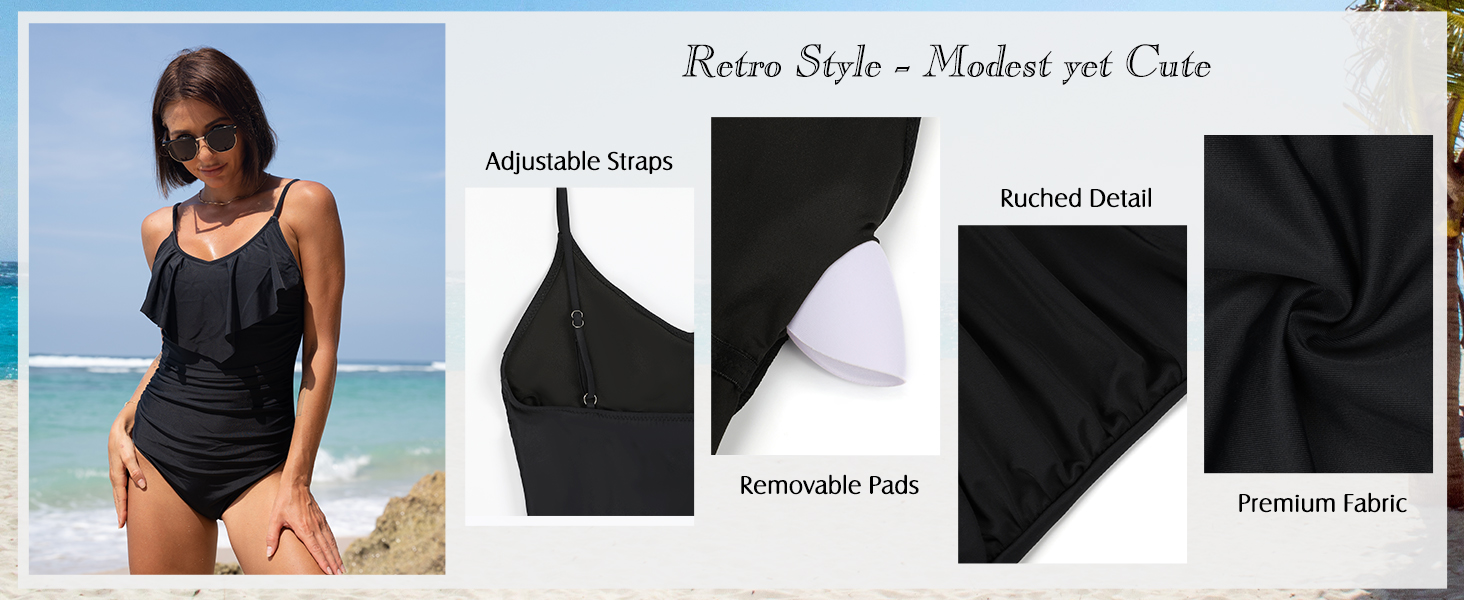 tummy control swimsuits for women