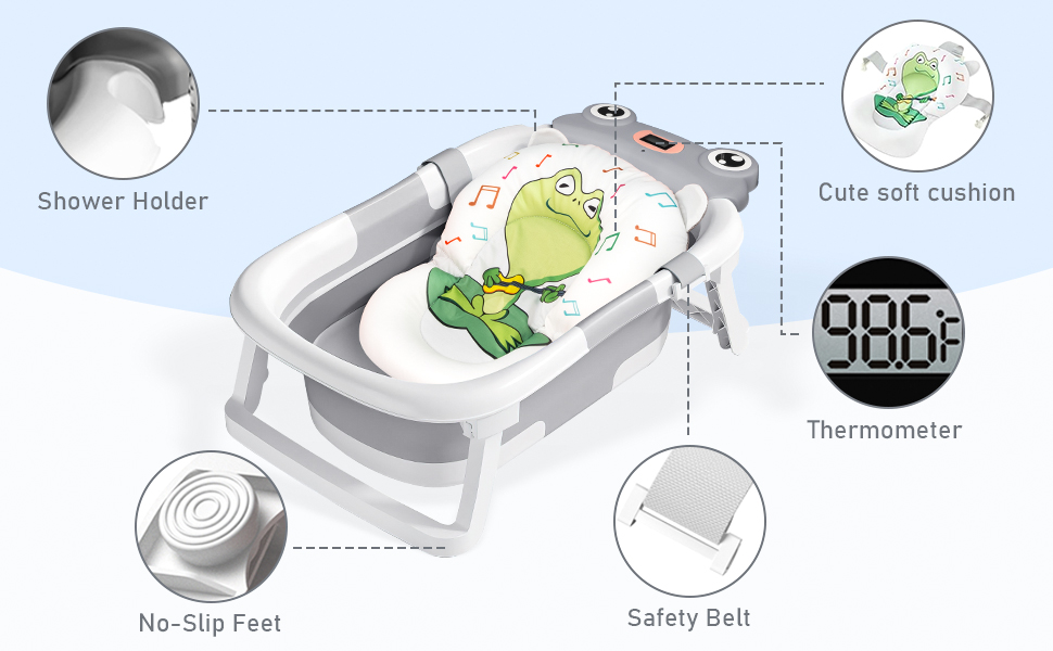 Collapsible Baby Bathtub
