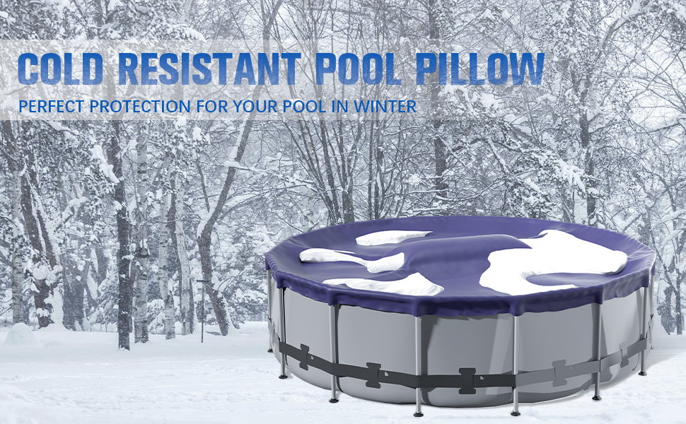Pool Pillows for Above Ground Pools, 4 X 8 FT Pool Cover
