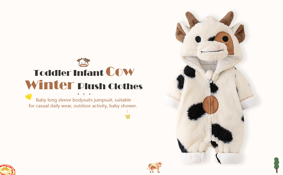 baby cow costume