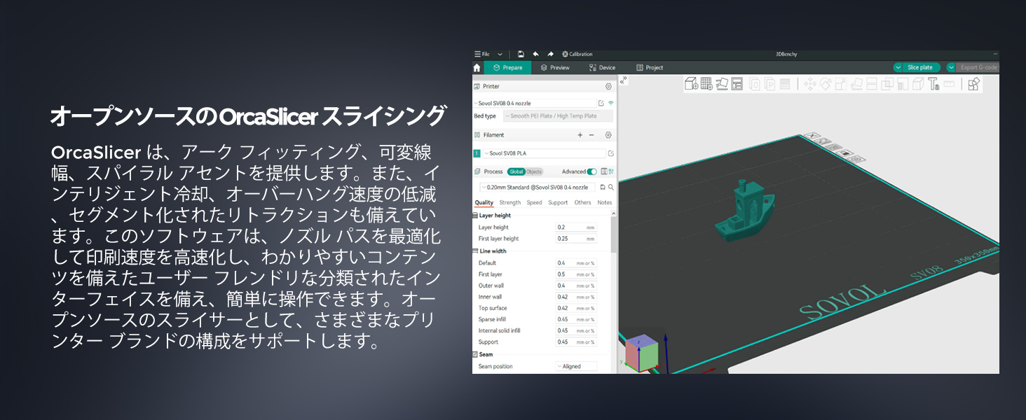 Sovol 3Dプリンター SV08