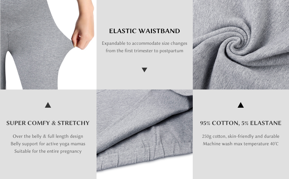 MATERNITY LEGGINGS Stretchy
