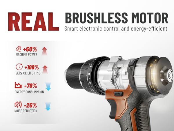 cordless power hammer drill impact drill for brick wall