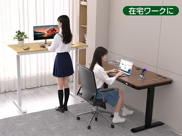 ✨新春特価✨電動昇降式デスク USB×コンセント付き 耐荷重100kg ホワイト ✨新春特価✨電動昇降式デスク USB×コンセント付き 耐荷重100kg
