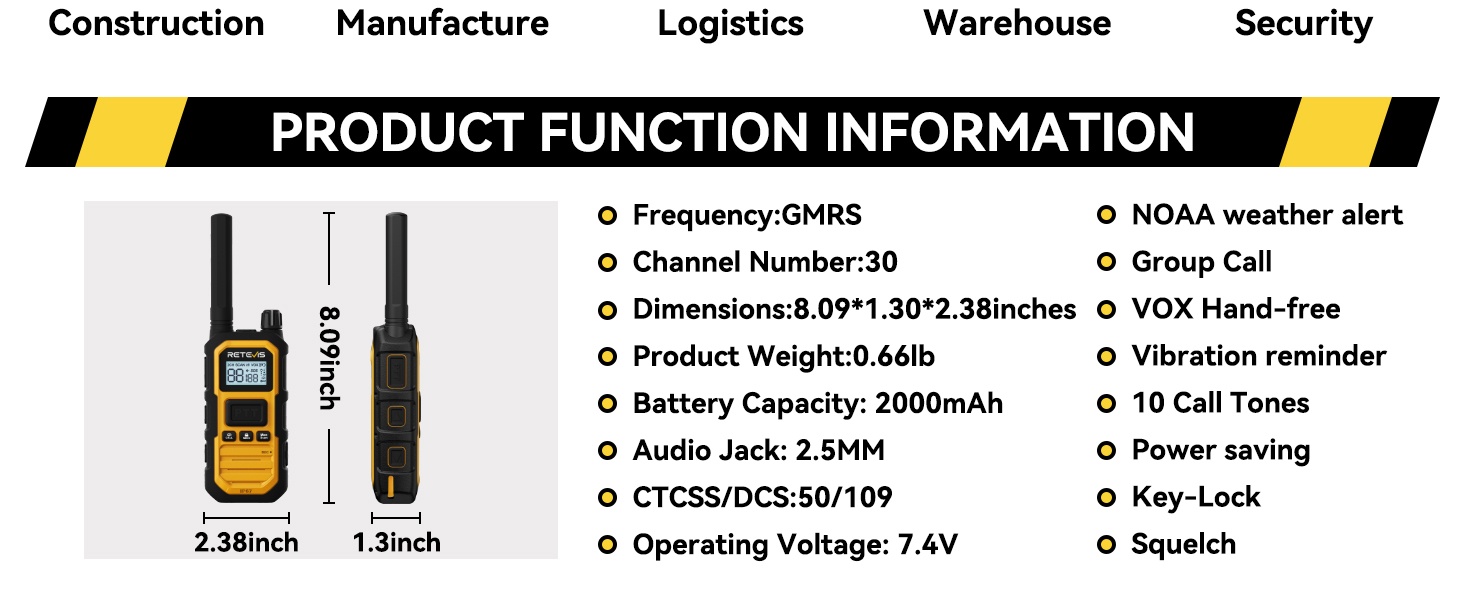 walkie talkies for adults long range