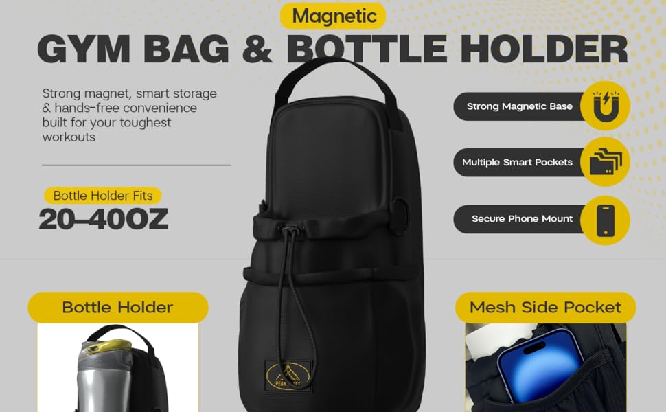 Magnetic Gym Bag