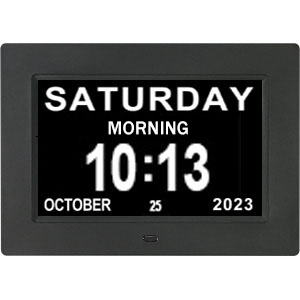 clock with date and time for elderly gifts for seniors dementia clocks for seniors extra large