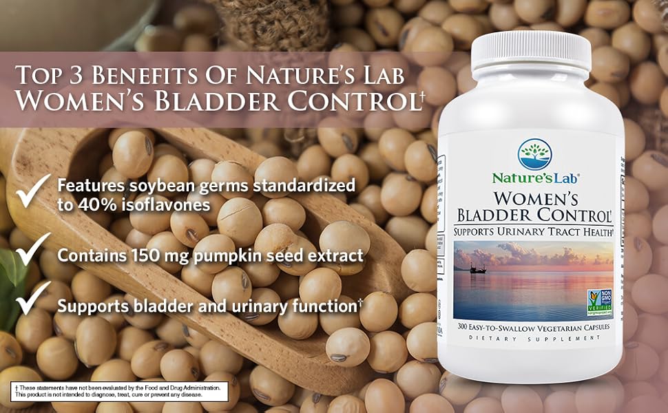 Nature's Lab Women's Bladder Control Pumpkin Seed Extract