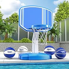 Swimming Pool Basketball Hoop
