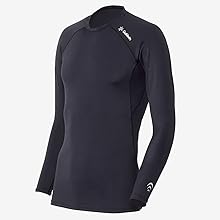 ゴールドウィン　コンプレッションウェア　L　ロングスリーブシャツ　L Amazon | [Goldwin] Compression Long Sleeves BLACK 1
