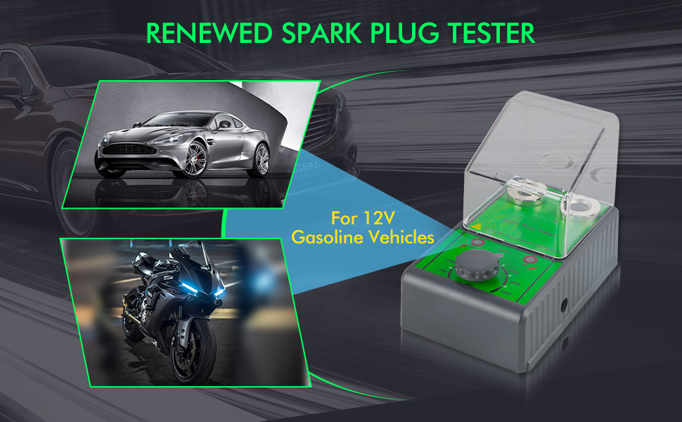 Spark Plug Tester DualHole Simultaneous Testing Spark Tester 500