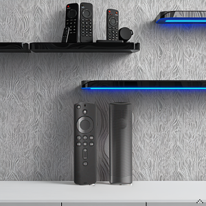 A cozy living room setting with a coffee table and a product displayed prominently.