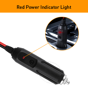 red power indicator light for all vehicles