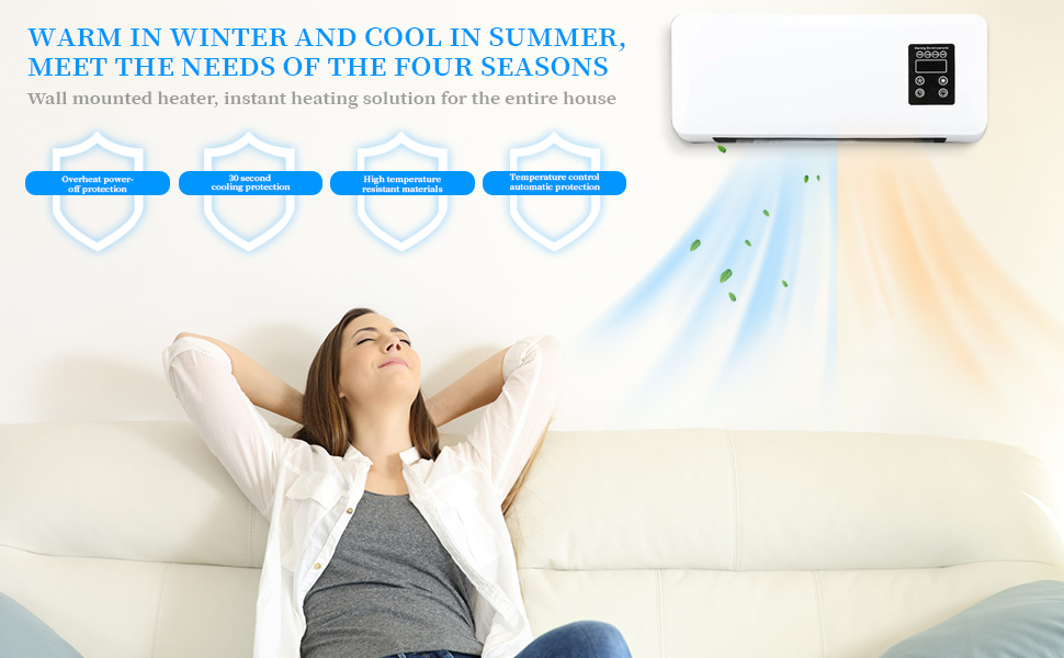 Wall Mounted Air Conditioner Ductless Wall Air Conditioner