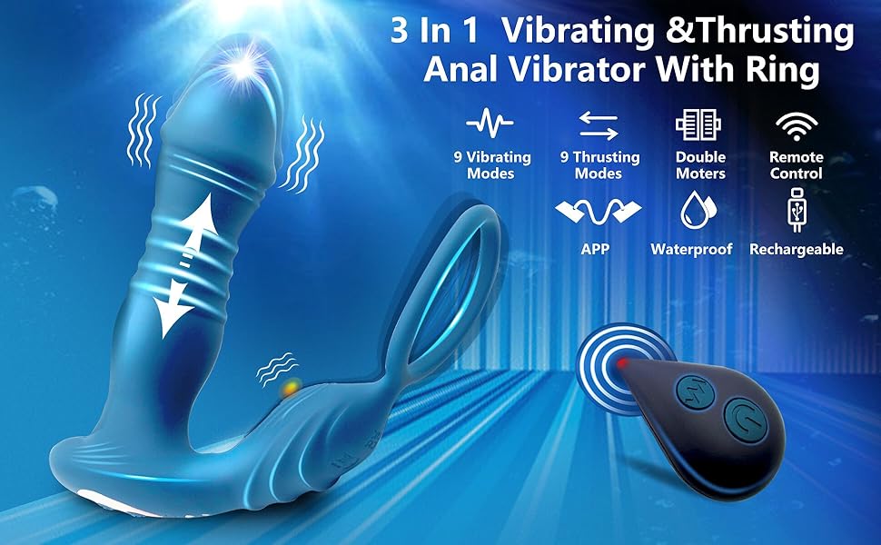 Vibrating anal vibrator