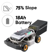 Mowrator Remote Control Lawn Mower S1 4WD,Robot Lawn Mower