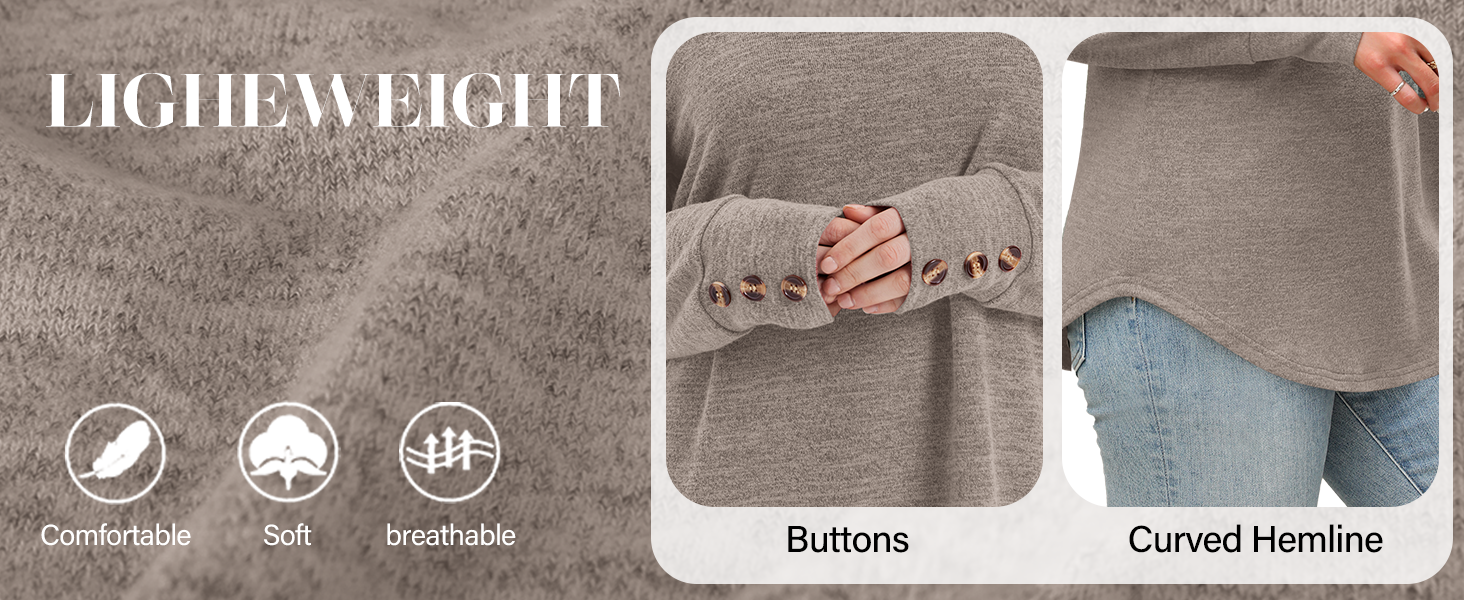 lightweight sweaters for women