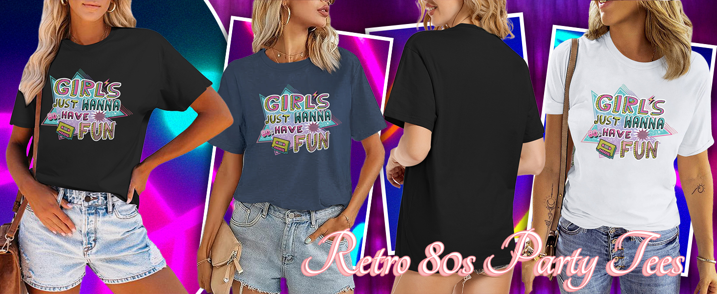 80s shirts for women