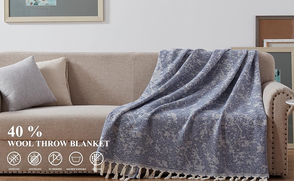 Amazon.com: SE SOFTEXLY Throw Blanket, Machine Washable