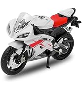1:18 Scale Motorcycle Model, Die Cast Motorcycle Model with Display Stand, Realistic Display Moto...
