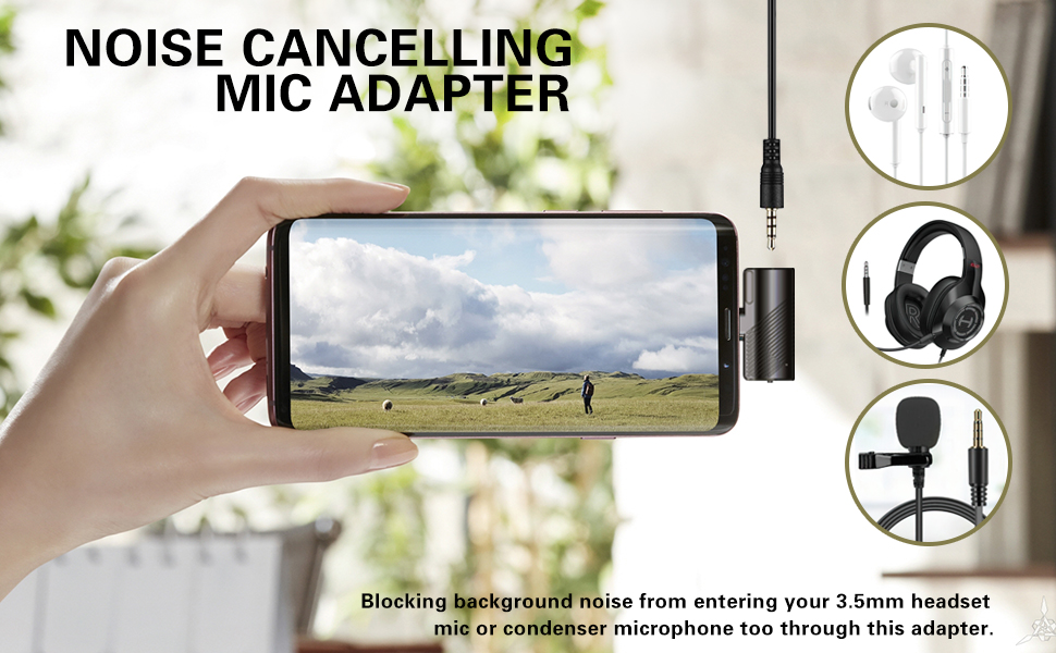 Tamshun Wireless Lavalier Microphone System with Noise