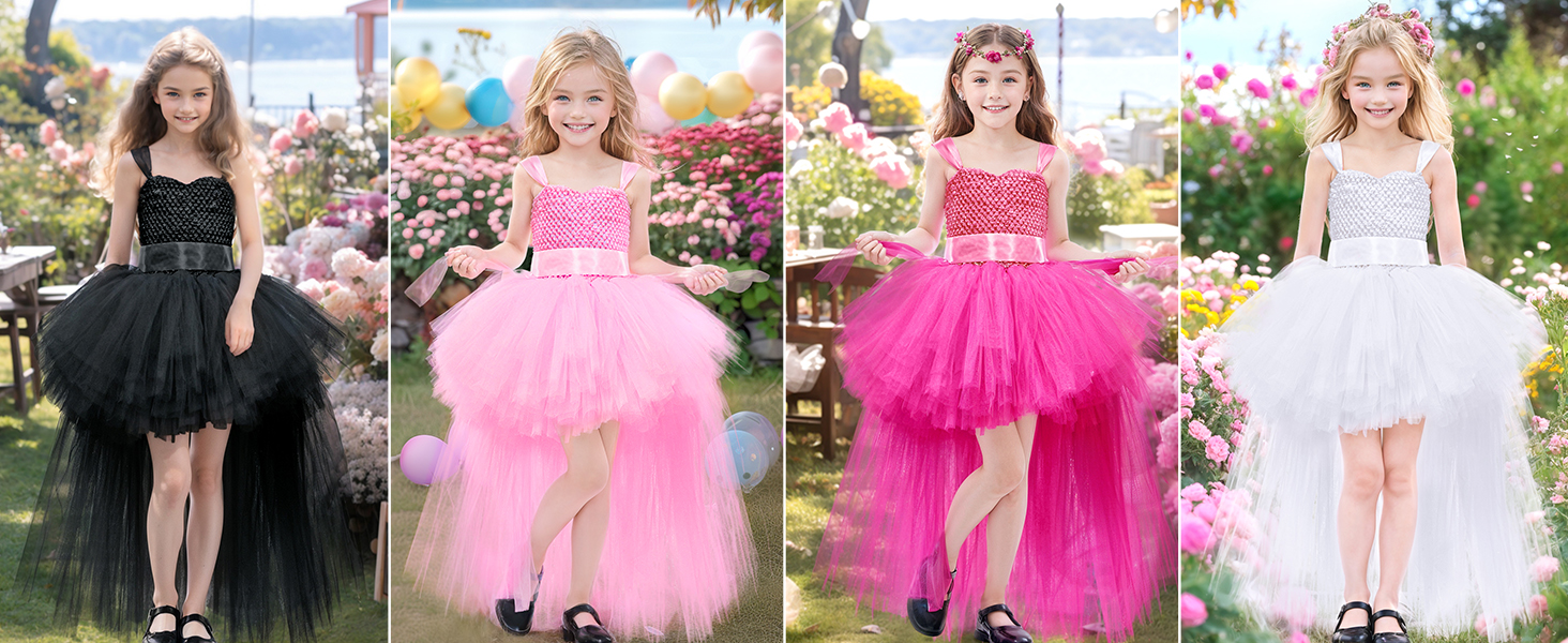 high low tutu dress for girls