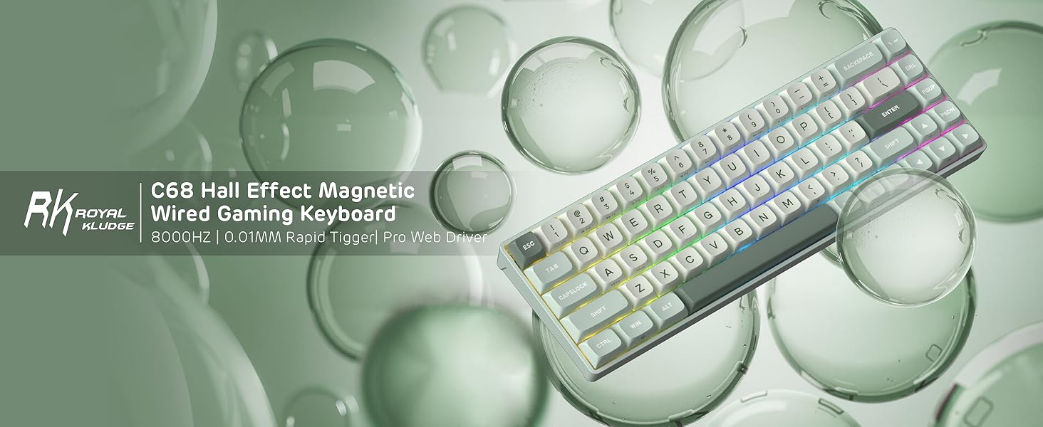 RK C68 Magnetic keyboard