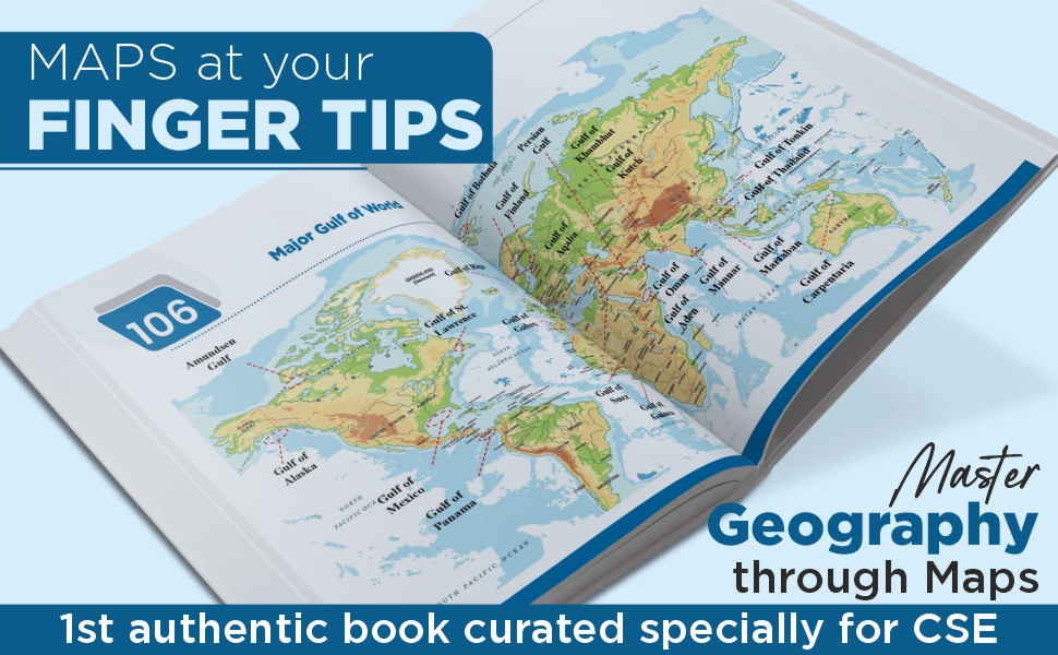 Buy Master Geography through Maps for UPSC & State PSC Civil Services