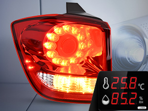 Nilight Taillight Assembly Compatible with Dodge Journey Outer Tail Light Left Drive Side