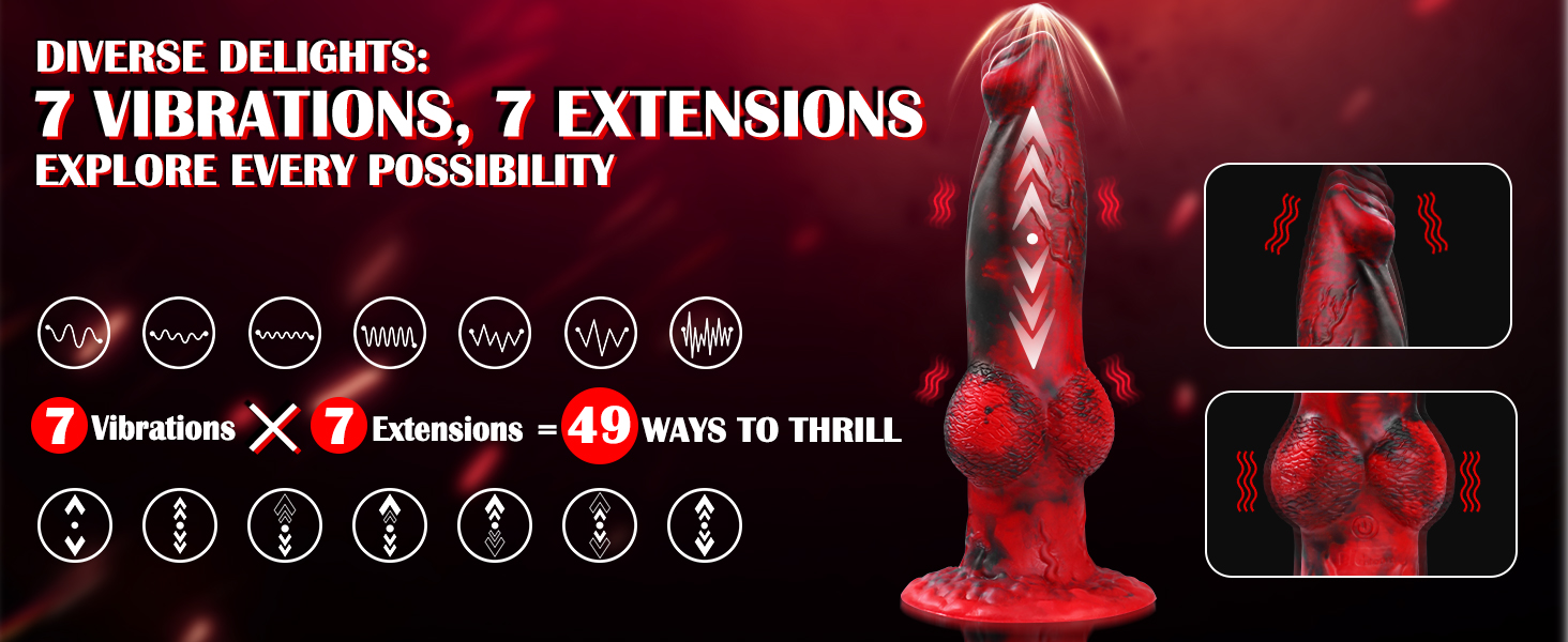 thrusting vibrator