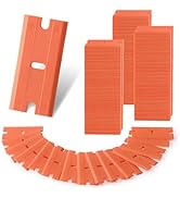 WORKPRO 200 Pack Plastic Razor Blades, Double Edged Scraper Blades, Safety Razor Blades Easy Repl...