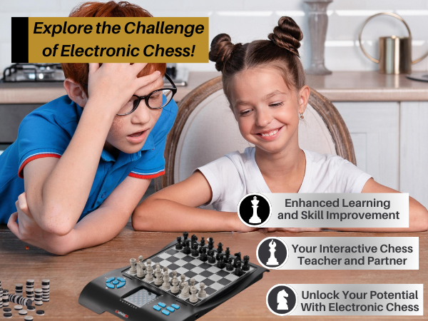 millennium electronic chess board set game adults children ai chess board computer chess board smart