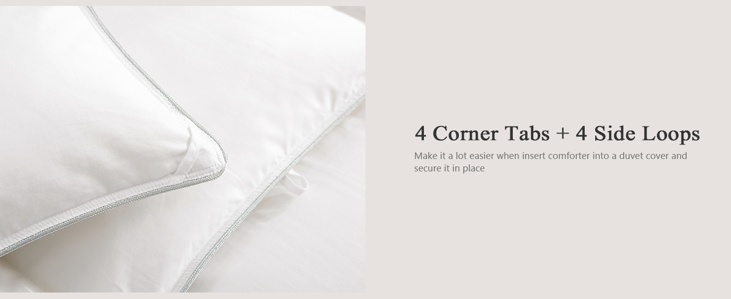 DWR Luxury King Down Feather Fibers Comforter - Ultra-Soft Cotton Blend Fabric, All Season, Medium Weight, Hotel Styl 15a0d543 90ad 4f7d 883c 2665baaf76d6. CR0,0,1464,600 PT0 SX1464 V1